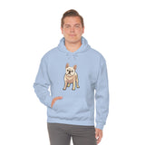 French Bulldog Unisex Heavy Blend Hooded Sweatshirt, S - 5XL, 12 Colors, FREE Shipping, Made in USA!!