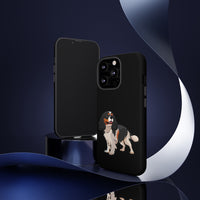 Tricolor Cavalier King Charles Spaniel Tough Cell Phone Cases, Glossy/Matte, Google, Samsung, iPhone, FREE Shipping, Made in USA!!