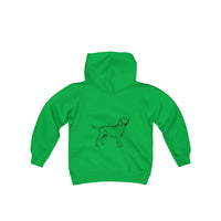 Labrador Retriever Boys Hoodies, Kids Heavy Blend Hooded Sweatshirt