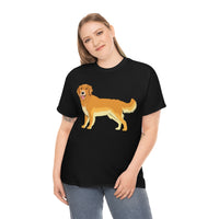 Golden Retriever Unisex Heavy Cotton Tee