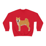 Shiba Inu Unisex Heavy Blend™ Crewneck Sweatshirt, S - 3XL, 6 Colors, Cotton/Polyester, Medium Heavy Fabric, FREE Shipping, Made in USA!!