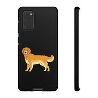 Golden Retriever Cell Phone Cases, Samsung, iPhone, Google, Impact Resistant, Dual Layer for Protection, FREE Shipping, Made in USA!!