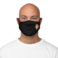 Pomeranian Fitted Polyester Face Mask