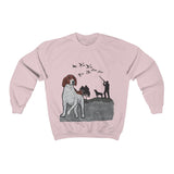 German Shorthaired Pointer Unisex Heavy Blend™ Crewneck Sweatshirt