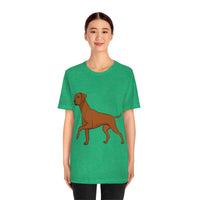 Rhodesian Ridgeback Unisex Jersey Short Sleeve Tee, S - 3XL, 16 Colors, Light Fabric Cotton, FREE Shipping, Made in USA!!