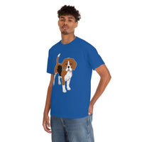 Beagle Unisex Heavy Cotton Tee, Made in the USA!!