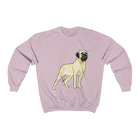 Mastiff Unisex Heavy Blend™ Crewneck Sweatshirt, S-5XL, 10 Colors Available, 50% Cotton, 50% Polyester, Made in the USA!!