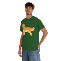 Golden Retriever Unisex Heavy Cotton Tee
