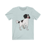 English Springer Spaniel Unisex Jersey Short Sleeve Tee, S - 3XL, 17 Colors, Light Fabric, Made in the USA!!