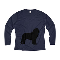 Newfoundland Women's Long Sleeve Performance V-neck Tee