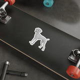 Weimaraner Die-Cut Stickers, Water Resistant Vinyl, 5 Sizes, Matte Finish, Indoor/Outdoor, FREE Shipping, Made in USA!!