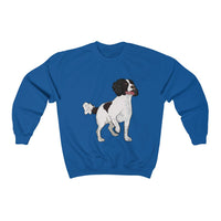 English Springer Spaniel Unisex Heavy Blend™ Crewneck Sweatshirt, 7 Colors, S - 2XL, Loose Fit, Cotton/Polyester, Made in the USA!!