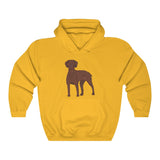 Vizsla Unisex Heavy Blend Hooded Sweatshirt, 11 Colors, S - 5XL, FREE Shipping, Made in the Usa!!