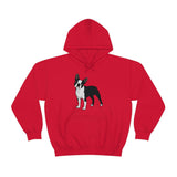 Boston Terrier Unisex Heavy Blend™ Hooded Sweatshirt, S - 5XL, 12 Colors, Cotton/Polyester, FREE Shipping, Made in USA!!