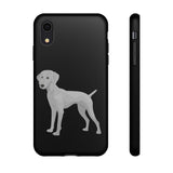Weimaraner Tough Cell Phone Cases