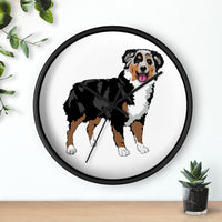 Australian Shepherd Wall clock