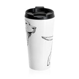 Labrador Retriever Stainless Steel Travel Mug