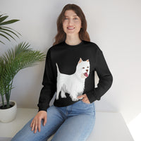 West Highland White Terrier Unisex Heavy Blend™ Crewneck Sweatshirt, S - 5XL, Cotton/Polyester, FREE Shipping, Made in USA!!