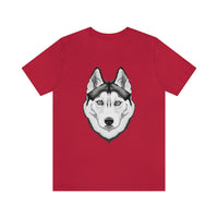 Siberian Husky Unisex Jersey Short Sleeve Tee, 12 Colors, XS-4XL, Light Fabric, FREE Shipping, Made in USA!!