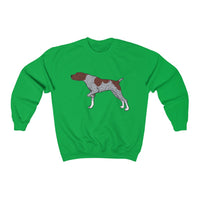 German Shorthaired Pointer Unisex Heavy Blend Crewneck Sweatshirt