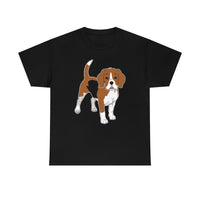 Beagle Unisex Heavy Cotton Tee, Made in the USA!!
