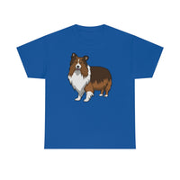 Shetland Sheepdog Unisex Heavy Cotton Tee