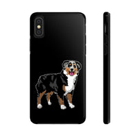 Australian Shepherd Case Mate Tough Cell Phone Cases, Wireless Charging, Extremely Strong Plastic, FREE Shipping, Made in USA!!