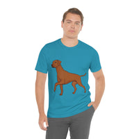 Rhodesian Ridgeback Unisex Jersey Short Sleeve Tee, S - 3XL, 16 Colors, Light Fabric Cotton, FREE Shipping, Made in USA!!