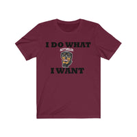 I Do What I Want Rottweiler Unisex Jersey Short Sleeve Tee