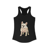 French Bulldog Women's Ideal Racerback Tank