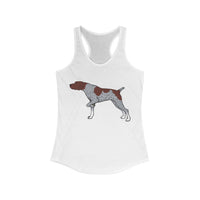 German Shorthaired Pointer Women's Ideal Racerback Tank