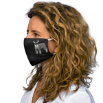 Miniature Schnauzer Snug-Fit Polyester Face Mask