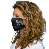 Miniature Schnauzer Snug-Fit Polyester Face Mask