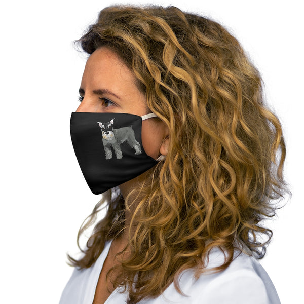 Miniature Schnauzer Snug-Fit Polyester Face Mask