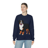 Bernese Mountain Dog Unisex Heavy Blend™ Crewneck Sweatshirt, S - 2XL, 6 Colors, Cotton/Polyester, FREE Shipping, Made in USA!!