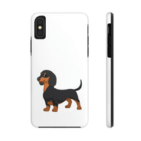 Dachshund Case Mate Tough Phone Cases, Impact Resistant, Wireless Charging, FREE Shipping, Made in USA!!