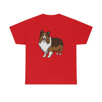 Shetland Sheepdog Unisex Heavy Cotton Tee