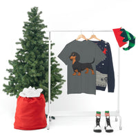 Dachshund Unisex Heavy Cotton Tee, S - 5XL, 12 Colors, Light Fabric, FREE Shipping, Made in USA!!