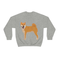 Shiba Inu Unisex Heavy Blend™ Crewneck Sweatshirt, S - 3XL, 6 Colors, Cotton/Polyester, Medium Heavy Fabric, FREE Shipping, Made in USA!!