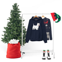 West Highland White Terrier Unisex Heavy Blend™ Hooded Sweatshirt, S - 5XL, Cotton/Polyester, FREE Shipping, Made in USA!!