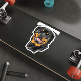 Rottweiler Die-Cut Stickers, Water Resistant Vinyl, 5 Sizes, Matte Finish, Indoor/Outdoor, FREE Shipping, Made in USA!!