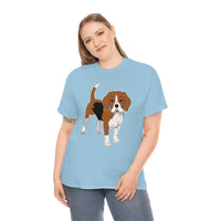 Beagle Unisex Heavy Cotton Tee, Made in the USA!!