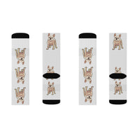 French Bulldog Sublimation Socks