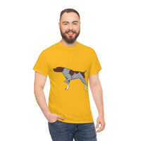 German Shorthaired Pointer Unisex Heavy Cotton Tee