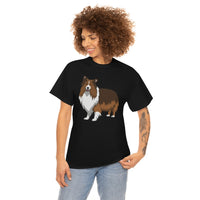 Shetland Sheepdog Unisex Heavy Cotton Tee