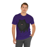 Black Pomeranian Unisex Jersey Short Sleeve Tee, S - 3XL, 16 Colors, Cotton, Light Fabric, FREE Shipping, Made in USA!!