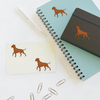 Rhodesian Ridgeback Sticker Sheets, 2 Sizes, Water Resistant Vinyl, Indoor/Outdoor, FREE Shipping, Made in USA!!