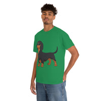 Dachshund Unisex Heavy Cotton Tee, S - 5XL, 12 Colors, Light Fabric, FREE Shipping, Made in USA!!