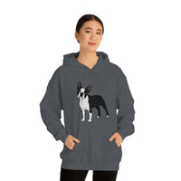 Boston Terrier Unisex Heavy Blend™ Hooded Sweatshirt, S - 5XL, 12 Colors, Cotton/Polyester, FREE Shipping, Made in USA!!