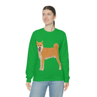 Shiba Inu Unisex Heavy Blend™ Crewneck Sweatshirt, S - 3XL, 6 Colors, Cotton/Polyester, Medium Heavy Fabric, FREE Shipping, Made in USA!!